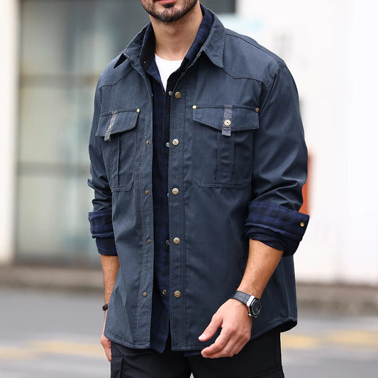 Chaqueta Ironwood™ Estilo Overshirt Con Forro Interior A Cuadros