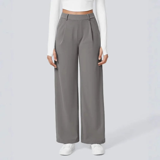 Pantalón Monarcelle™ Con Caída Fluida y Diseño Minimalista
