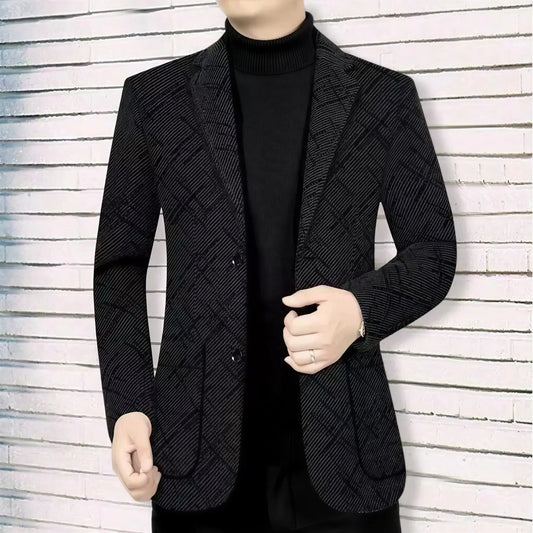 Blazer Salzburgo™ con Tejido Texturizado y Patrón Geométrico