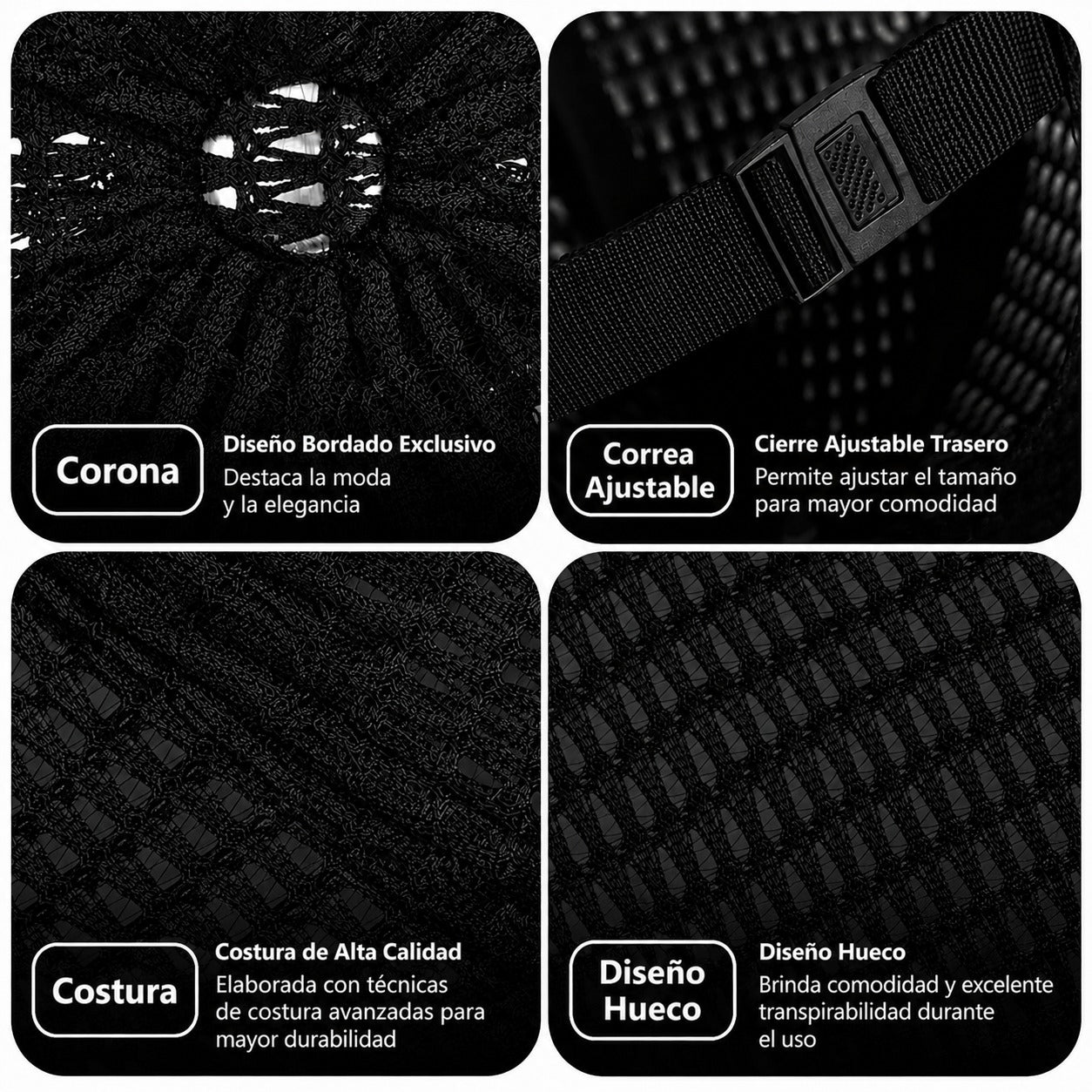Gorro Bristol™ de Punto Transpirable con Ajuste Regulable