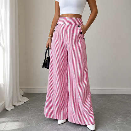 Pantalón Palazzo Bellagio™ con Caída de Sastrería y Elegancia Natural