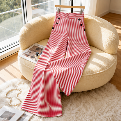 Pantalón Palazzo Bellagio™ con Caída de Sastrería y Elegancia Natural