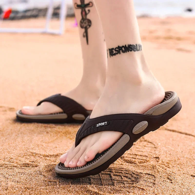 Chanclas Ravik™ con Diseño Deportivo y Plantilla Anatómica.