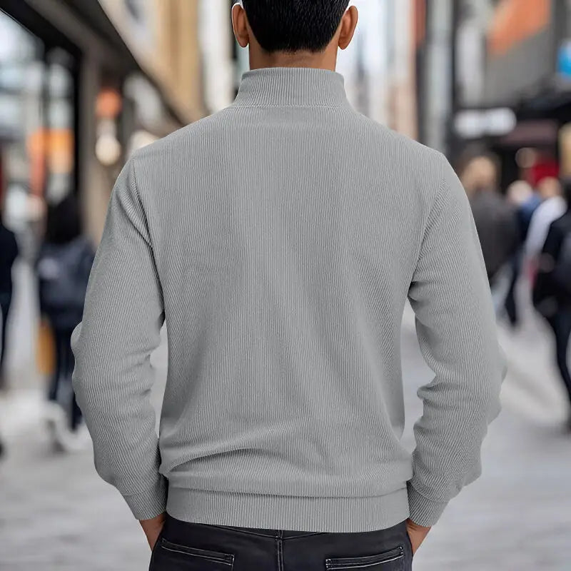 Chaqueta Velkor™ con Textura Acanalada y Presencia Refinada