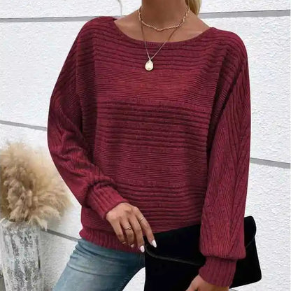 Blusa Mirevna™ De Punto Texturizado Con Escote Delicado