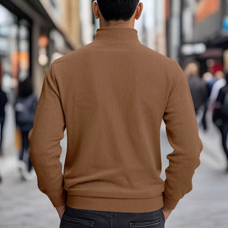 Chaqueta Velkor™ con Textura Acanalada y Presencia Refinada