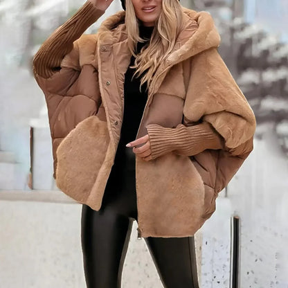 Abrigo Berlin™ con Puffer Premium y Acabado Afelpado / Calidez Sofisticada Para Mujeres Con Presencia