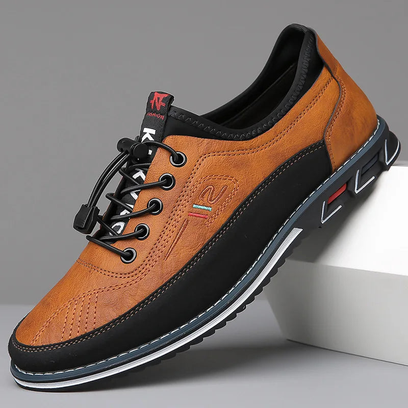 Zapatillas Milan™ de Cuero Premium con Sistema de Ajuste Rápido