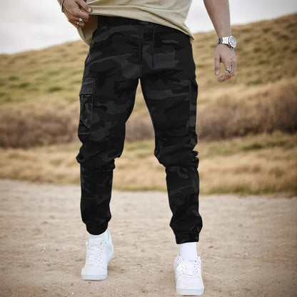 Pantalón Kaelor™ con Estampado Camuflado, Bolsillos Utilitarios y Corte Slim