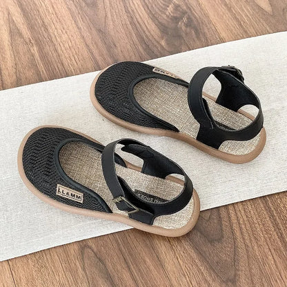 Sandalias Bellevie™ Con Trama Artesanal y Diseño Transpirable