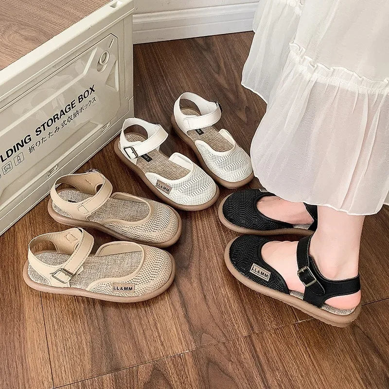 Sandalias Bellevie™ Con Trama Artesanal y Diseño Transpirable