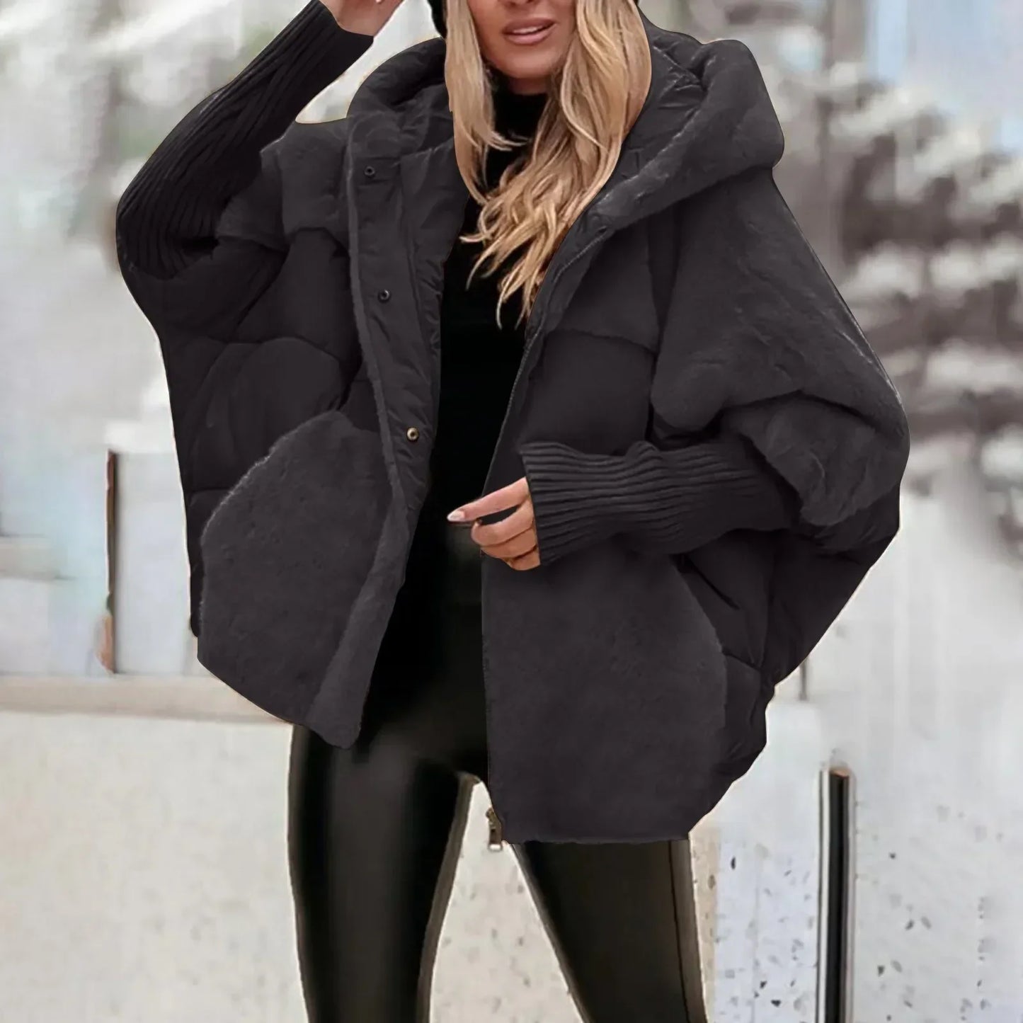 Abrigo Berlin™ con Puffer Premium y Acabado Afelpado / Calidez Sofisticada Para Mujeres Con Presencia