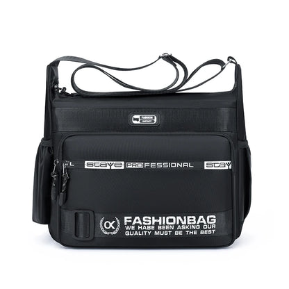 Bolso Bandolera Montrek™ con Múltiples Compartimentos y Nylon Resistente al Agua