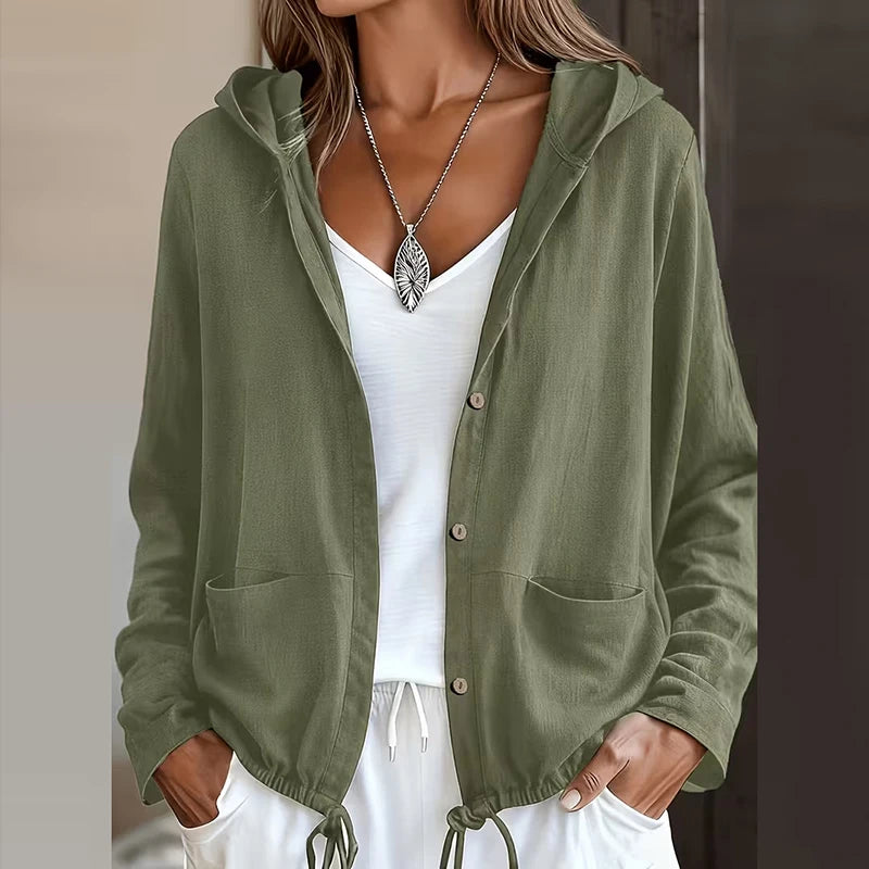 Chaqueta Monterrey™ con Capucha y Bajo Ajustable con Cordones
