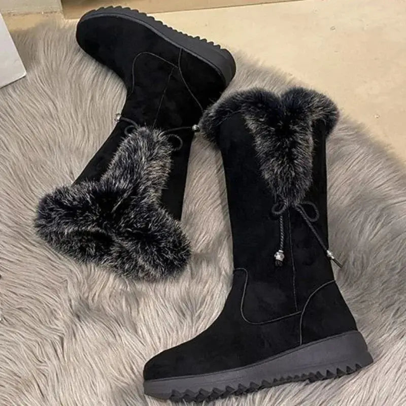 Botas Winterelle™ Con Detalles Afelpados y Suela Robusta