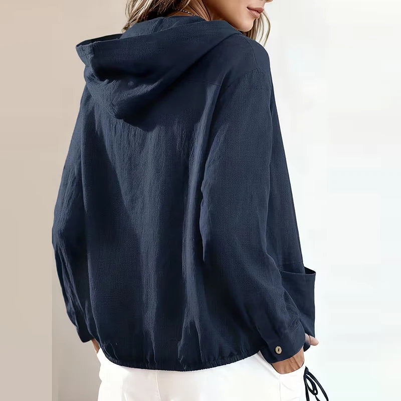 Chaqueta Monterrey™ con Capucha y Bajo Ajustable con Cordones