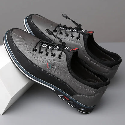 Zapatillas Milan™ de Cuero Premium con Sistema de Ajuste Rápido