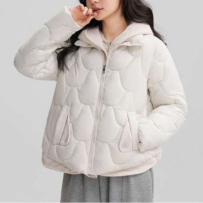 Chaqueta FrostHaven™ Acolchada Con Capucha Agradable