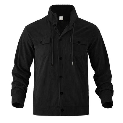 Chaqueta Velkor™ con Textura Acanalada y Presencia Refinada