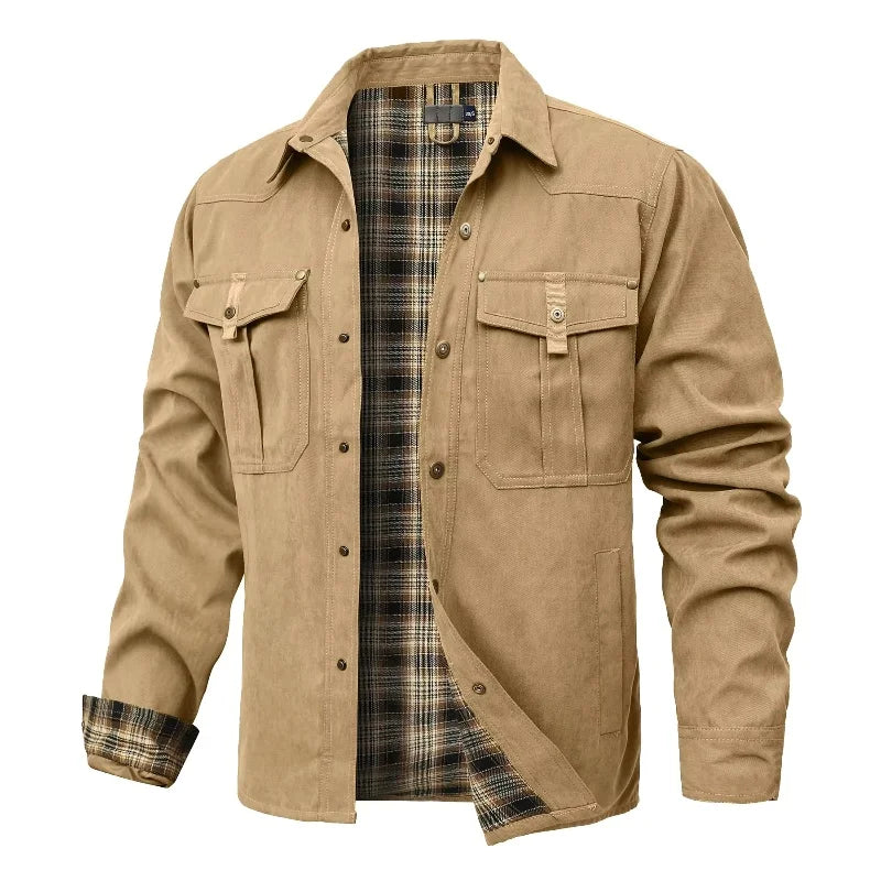Chaqueta Ironwood™ Estilo Overshirt Con Forro Interior A Cuadros