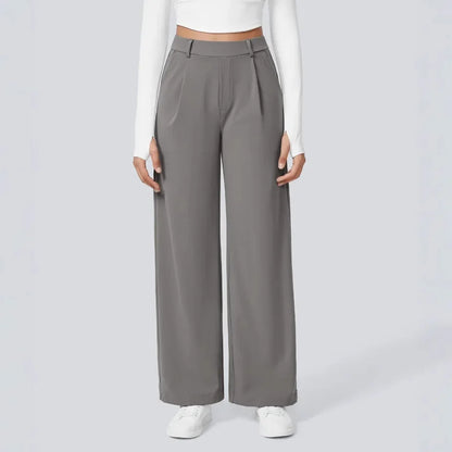 Pantalón Monarcelle™ Con Caída Fluida y Diseño Minimalista