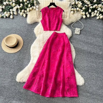 Conjunto Alessa™ en Tul Floral y Encanto Delicado