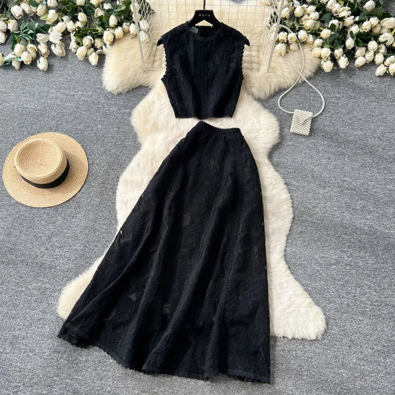 Conjunto Alessa™ en Tul Floral y Encanto Delicado