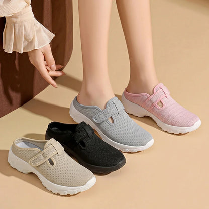Tenis Mule Casual Virela™ con Parte Superior de Malla Transpirable y Suela Deportiva Anatómica