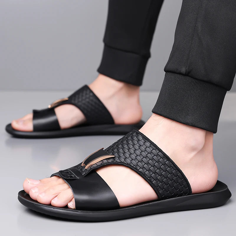Sandalias Arkon™ Con Acabado Trenzado Y Estilo Premium