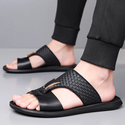 Sandalias Arkon™ Con Acabado Trenzado Y Estilo Premium
