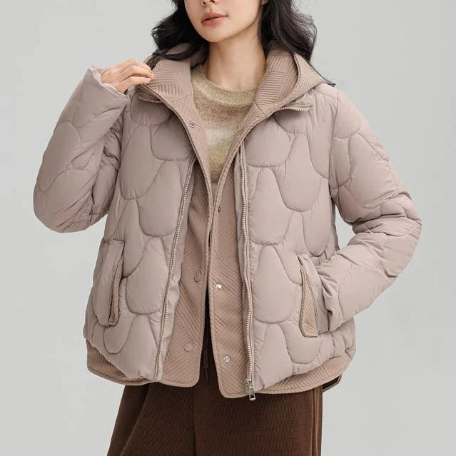 Chaqueta FrostHaven™ Acolchada Con Capucha Agradable