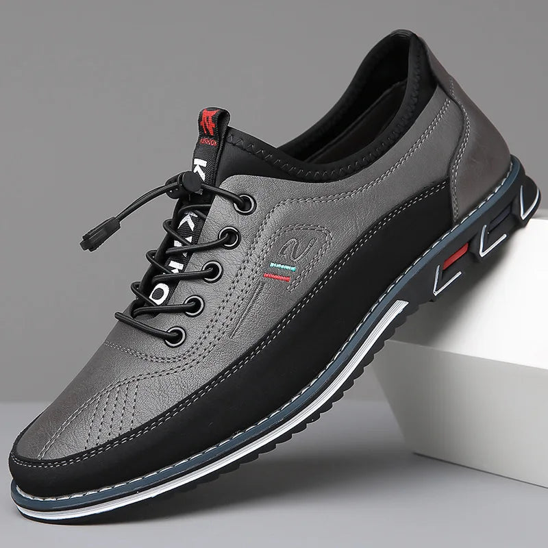 Zapatillas Milan™ de Cuero Premium con Sistema de Ajuste Rápido