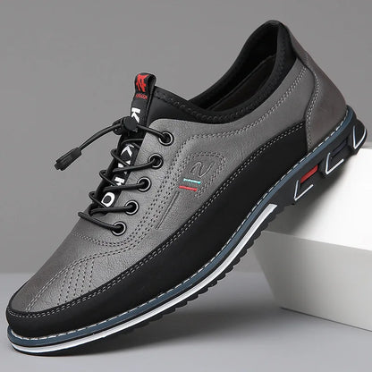 Zapatillas Milan™ de Cuero Premium con Sistema de Ajuste Rápido
