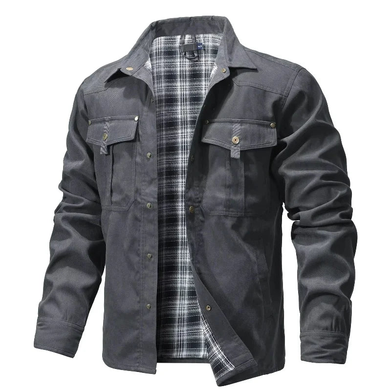 Chaqueta Ironwood™ Estilo Overshirt Con Forro Interior A Cuadros