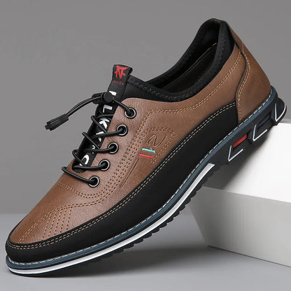 Zapatillas Milan™ de Cuero Premium con Sistema de Ajuste Rápido