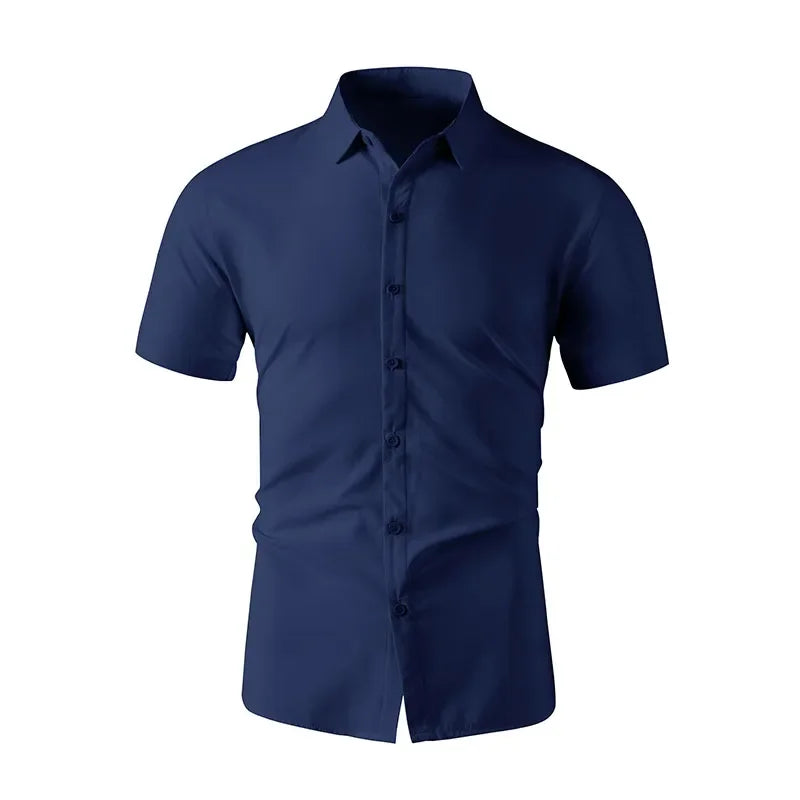 Camisa Marco™ con Elasticidad Inteligente y Corte Slim que Realza la Figura