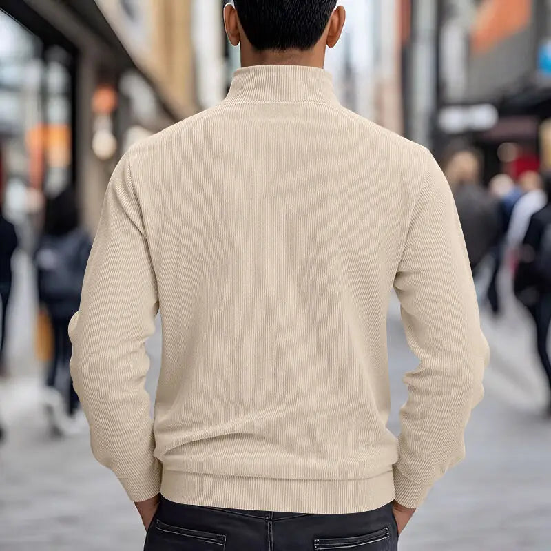 Chaqueta Velkor™ con Textura Acanalada y Presencia Refinada