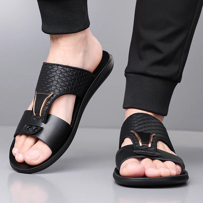 Sandalias Arkon™ Con Acabado Trenzado Y Estilo Premium