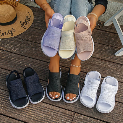 Sandalias Comfortelle™ con Suela Anatómica y Ligereza Premium