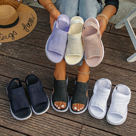 Sandalias Comfortelle™ con Suela Anatómica y Ligereza Premium