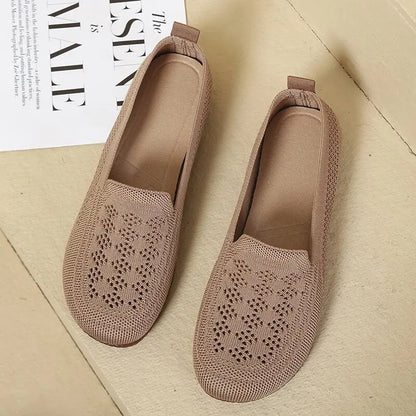 Balerinas Avelis™ con Tejido Calado y Diseño Slip-On