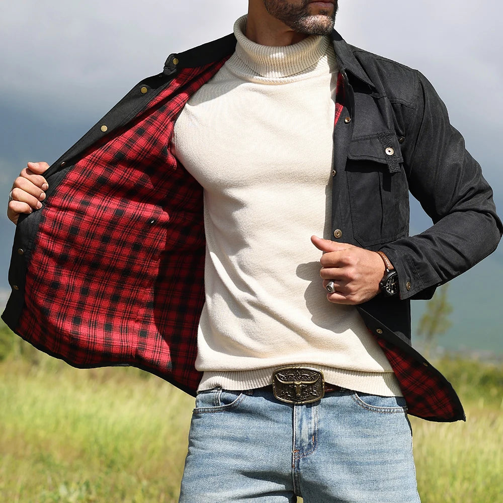 Chaqueta Ironwood™ Estilo Overshirt Con Forro Interior A Cuadros