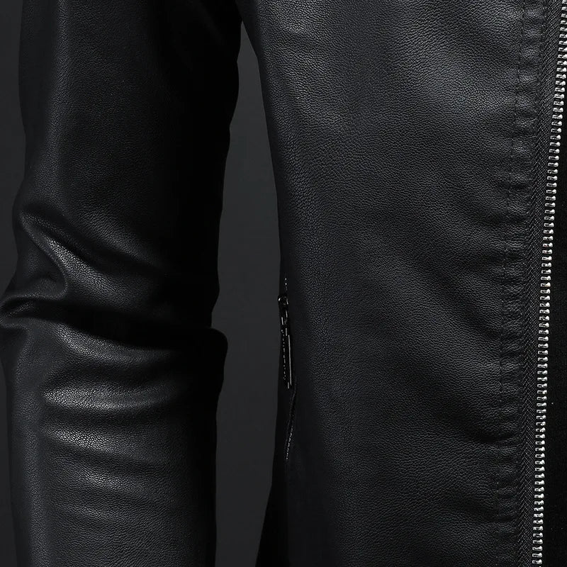 Chaqueta Auron™ en Cuero Premium y Presencia Imponente