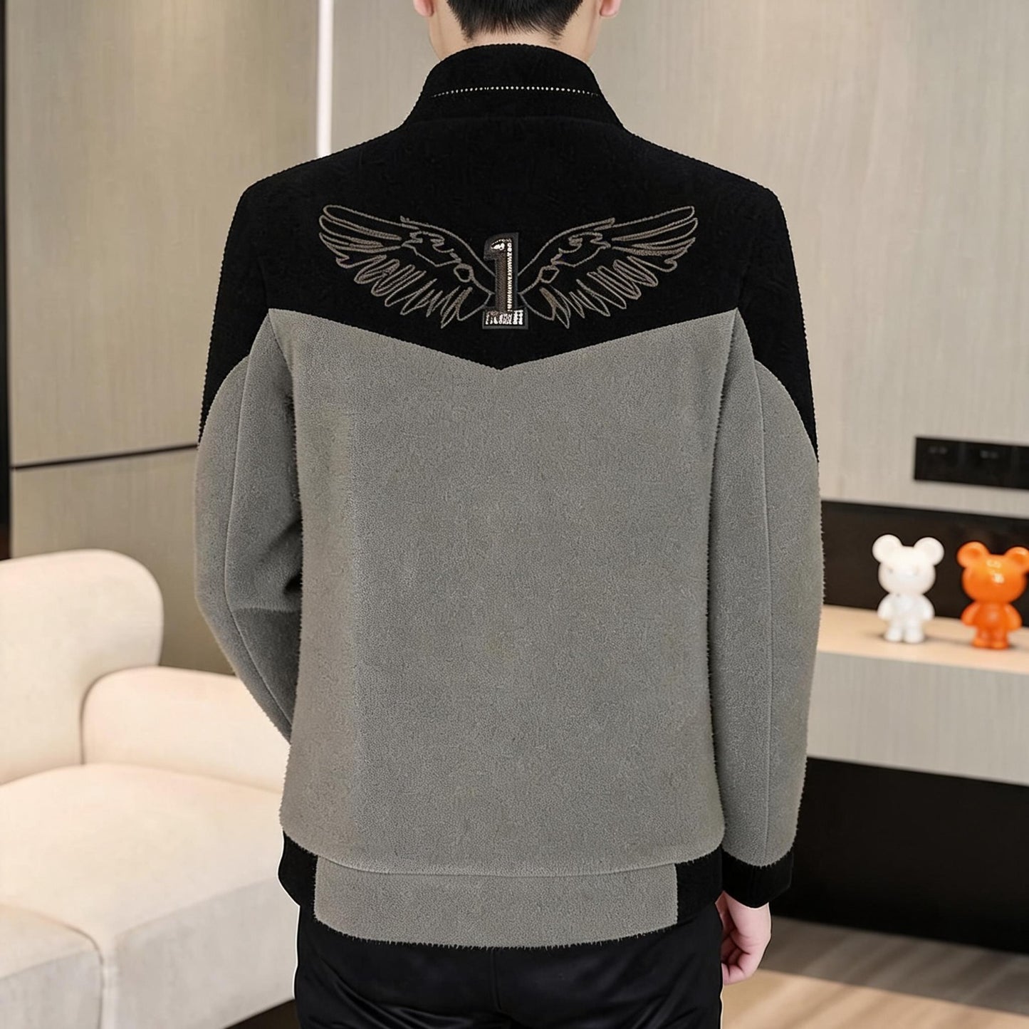 Abrigo Cortafrío™ con Cuello Alto Protector y Forro Térmico Acolchado