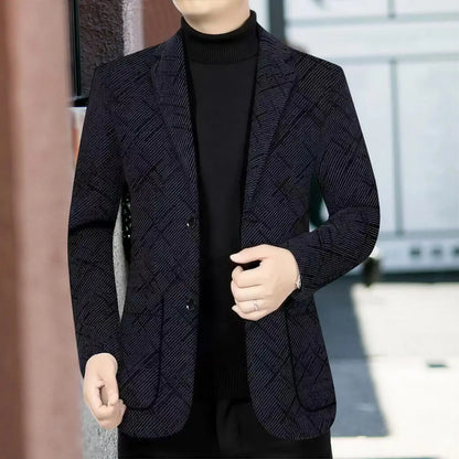 Blazer Salzburgo™ con Tejido Texturizado y Patrón Geométrico
