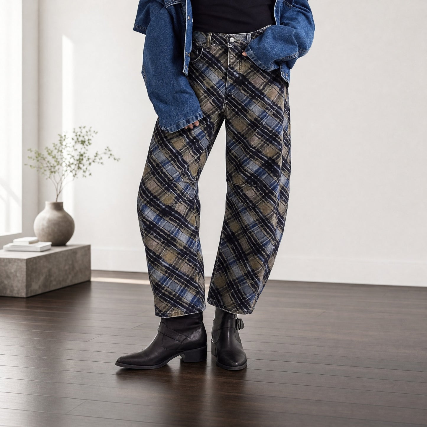 Pantalón Alvida™ con Estampado Floral y Caída Amplia