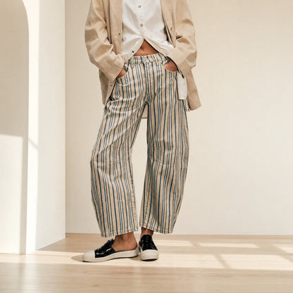 Pantalón Alvida™ con Estampado Floral y Caída Amplia