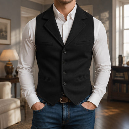 Chaleco Harrison™ con Estructura Clásica y Corte Impecable