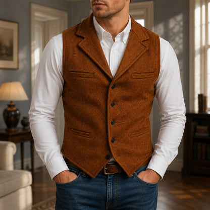 Chaleco Harrison™ con Estructura Clásica y Corte Impecable