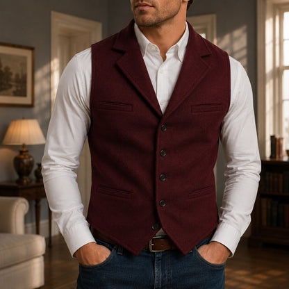 Chaleco Harrison™ con Estructura Clásica y Corte Impecable